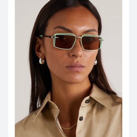 Fendi First Rectangular Sunglasses - Picture 9 of 10